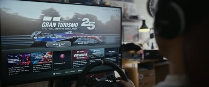 Archie Madekwe as Jann Mardenborough in Gran Turismo.